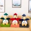 Foreign trade plush toys, pelican parrot throw pillow blanket, big-billed bird doll, cute cartoon dolls, children's gifts details Picture